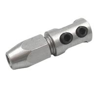 RC Boat Shaft Coupler Lock Head Motor To Drive Shaft Connector Metal Coupling For RC Model Ships(5 * 3.17mm)