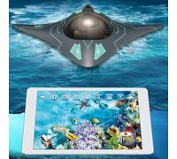 RC Boats with Camera for Adults, 6CH Remote Control Boat for Pools & Lakes, App Wireless Control Waterproof RC Camera Boat