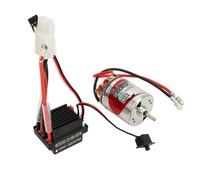 RC Brushed Motor ESC Combo,7.4V 540 Brushed Motor 320A Brushed ESC Set for Hsp, for Redcat, for Tamiya, for Axial, for Hpi RC Car (12T)