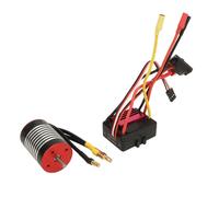 RC Brushless ESC, 35A 4 Pole High Torsion Waterproof Aluminum Alloy RC 2430 Brushless Motor For 1/16 1/18 RC Car (3200KV)