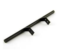 Rc Bumpers For Tamiya For Scania For Volvo TGX LESU FH16 770S R620 3363 1/14 RC Truck Trailer Tipper Metal Rear Bumper Tail Boom Parts(Black)