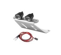 Rc Bumpers Set For Tamiya CW-01 Aluminum Alloy Front Bumper With Light RC Car Parts Upgrades Components Spare Modifications Decorations Trucks