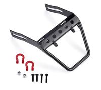 Rc Bumpers Set Front Bumper With Winch Mount Shackles Metal For Axial For SCX10 For Wrangler 90047 1/10 RC Car Upgrade Parts Crawlers