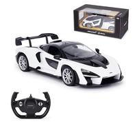 RC Car | 1/14 2.4Ghz Scale Mclaren Senna Radio Remote Control R/C Toy Car Model Vehicle for Boys Kids, White