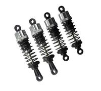 RC Car Absorber Damper Compatible With HBX For HAIBOXING 901 901A 903 903A 905 905A 1/12 RC Car Upgrades Parts Spare Accessories 4Pcs Metal Shock Absorber