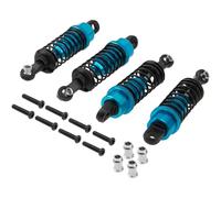 RC Car Absorber Damper Compatible With WLtoys A949 A959 A969 A979 K929 1/18 Rc Car Upgrade Parts Replacement Accessories 4Pack Shocks Absorber Damper 55mm(Blue)