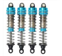 RC Car Absorber Damper Compatible With XLF X03 X04 X03A Max X04A 1/10 RC Car Brushless Monster Truck Upgrade Parts 4Pcs Metal Shock Absorber Damper