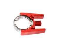 RC Car Accessories Compatible With ARRMA 3S 4S For BLX For Mega 550 1 PCS Center Driveshaft High Speed Support Set Upgrade Parts Metal 1/10 RC Car(Red)