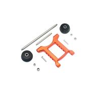 RC Car Accessories Compatible With ARRMA For BIG For ROCK For Crew Cab 3S AR102711 1/10 RC Car Adjustable Rear Anti-rolling Wheel Wheelie Bar Set AR320403(Orange)