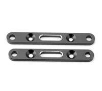 RC Car Accessories Compatible With Arrma For Mojave 4S 4X4 For BLX 1/8 RC Car Upgrade Parts Metal Front And Rear Lower Suspension Mount Lower Arm Code(Grey)