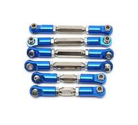 RC Car Accessories Compatible With Arrma For Senton For Granite 4X4 For MEGA 550 1/10 RC Car Parts Adjustable Tie Rods Turnbuckles Toe Links Linkage Set