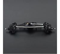 RC Car Accessories Compatible With Axial For Capra 1.9 For Unlimited Trail For UTB Currie F9 1/10 RC Crawler Car Parts Aluminum Alloy Front Rear Portal Axle(Black,Front)