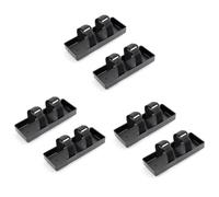 RC Car Accessories Compatible With Axial For SCX10 For Traxxas For TRX4 1/10 RC Car Parts 6 Set RC Plastic Battery Tray Case Battery Box Bracket