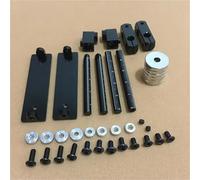 RC Car Accessories Compatible With HSP 94122 94123 For Sakura D3 For HPI For Tamiya On-road Drift 1/10 RC Car Aluminum Magnetic Invisible Body Post Mount Kit(Black)