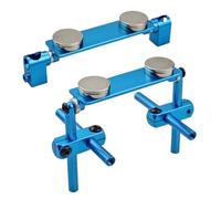 RC Car Accessories Compatible With HSP 94122 For Sakura D3 For XIS For ZERO For HPI For Tamiya Aluminum Magnetic Invisible Body Post Mount Kit 1/10 RC Car(Blue)