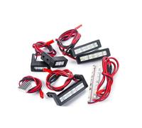 RC Car Accessories Compatible With Limitless F1 1/7 RC Crawler Car Upgrade Parts Front Rear Light Taillight Set Replacement Accessories