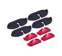 RC Car Accessories Compatible With SCX10 III For Axial CJ-7 For Wrangler For Rock Light For Chassis Ambient Lights For 1/10 RC Crawler Car DIY Decorate(Red)