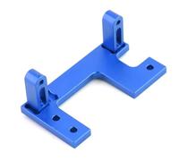 RC Car Accessories Compatible With Tamiya For King For Hauler For AROCS For MAN 1/14 RC Car Upgrade Parts Accessories Metal Steering Servo Mount(Blue)