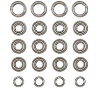 RC Car Accessories Compatible With Tamiya For TT01 TT01D TT01E TT01R DF02 1/10 RC Car Upgrade Parts 20Pcs Ball Bearing Kit