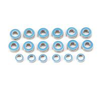 RC Car Accessories Compatible With Tamiya M05 M06 Rc Car Upgrade Modification Replacement Accessories Parts 18PCS Rubber Sealed Ball Bearing Kit