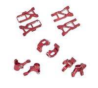 RC Car Accessories Compatible With Traxxas For 4Tec 2.0 3.0 For VXL 1/10 RC On-Road Car Upgrade Parts 10Pcs Metal Parts Kit Suspension Arms Arm
