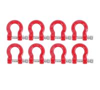 RC Car Accessories Compatible With Traxxas For TRX4 For TRX-4 1/10 RC For Rock Crawler Car 8Pcs Metal Bumper Trailer Hook Tow Shackle Rescue Hook