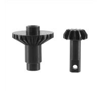 RC Car Accessories Compatible With Traxxas TRX4M 1/18 RC Crawler Car Upgrade Parts Steel Front Rear Axle Ring Gear Pinion Gear Set 12T 24T