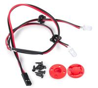 RC Car Accessories Compatible With VS4-10 For Phoenix VPS09007 For Vanquish Upgrade Accessories 1/10 RC Car Taillight Spotlight Red Light