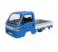 RC Car Accessories Compatible With WPL D12 WL01 LD1297 1/16 RC Car Upgrade Parts Spare Replacement Accessories Blue Body Shell Truck Bodyshell