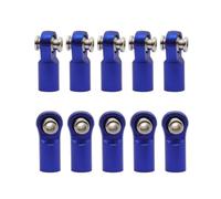 RC Car Accessories For Arrma For Granite For Senton For Vorteks For Typhon Big For Rock For Axial For Tamiya Yk 1/10 RC Crawler M4 22mm Link Tie Rod End Ball Joint(Blue)