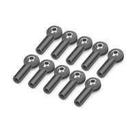 RC Car Accessories For Axial For SCX10 II D90 D110 For Tamiya CC01 1/10 Metal M3/M4 Link Tie Rod End Ball Joint Ends RC Crawler Car Boat Airplane DIY Parts(M4 16)