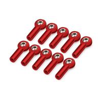 RC Car Accessories For Axial For SCX10 II D90 D110 For Tamiya CC01 1/10 Metal M3/M4 Link Tie Rod End Ball Joint Ends RC Crawler Car Boat Airplane DIY Parts(M4 14)
