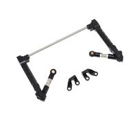 RC Car Accessories For Axial For Wraith RR10 Bomber 1/10 RC Crawler Car Metal Rear Anti-Sway Bar Swaybar Sway Bar Set Upgrade Parts Accessories(Black)