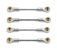 RC Car Accessories For Kyosho For MINI-Z 4x4 1/18 1/24 4pcs Metal For Chassis Suspension Link Rod Pull RC Car Upgrade Parts Accessories