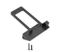 RC Car Accessories For SCX10 III AR45P For LCG 1/10 RC Aluminum Front Axle BAT Servo Mount Crawler Portal Low Center Of Gravity Chassis Upgrades(Black)