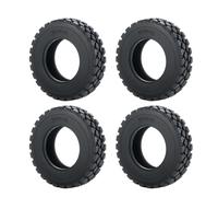 RC Car Accessories For Tamiya 1/14 RC For Climbing Trailer Tractor Cargo Truck Front Rear Wheel Rims Parts 22mm/25mm Width Rubber Tyres Tires Accessories(25mm)