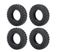 RC Car Accessories For Tamiya 1/14 RC For Climbing Trailer Tractor Cargo Truck Front Rear Wheel Rims Parts 22mm/25mm Width Rubber Tyres Tires Accessories(22mm)