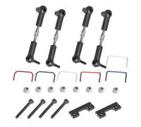 RC Car Accessories For Traxxas For Slash For E-Revo 1/16 Front And Rear Wide Sway Bar Anti Roll Kit RC Car Upgrade Parts Accessories