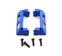 RC Car Accessories For Traxxas For Slash For E-Revo For Summit 1/16 2Pcs Metal Steering Servo Guard 7037 RC Car Upgrade Parts Accessories(Blue)