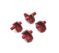 RC Car Accessories For Traxxas For Trx4 For Huangbo R1001 R1002 R1003 1/10 Metal Front And Rear Axle Pull Rod Fixed For Seat Rc Car Upgrade Parts(Red)
