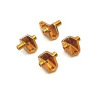 RC Car Accessories For Traxxas For Trx4 For Huangbo R1001 R1002 R1003 1/10 Metal Front And Rear Axle Pull Rod Fixed For Seat Rc Car Upgrade Parts(Yellow)