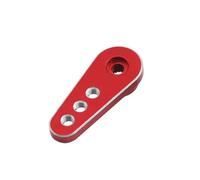 RC Car Accessories For TRX4 For AXIAL For SCX10 For Tamiya 1/10 31mm 25T Metal Servo Arm RC Crawler Trucks Multiple Motors(Red)