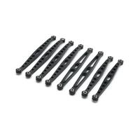 RC Car Accessories For ZP1001 1002 1003 1004 1/10 Metal Modified Connecting Pull Rod Links Remote Control Car Upgrade Parts(Black)