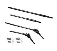 RC Car Accessories Spare Compatible With Axial For Wraith 90018 RR10 90048 1/10 RC Crawler Car Upgrades Parts 4Pcs Steel AR60 Axle Front And Rear CVD Drive Shaft
