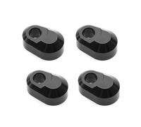RC Car Accessories Spare Compatible With TRAXXAS For X-MAXX 6S 8S For XRT 8S For MAXX 1/5 1/6 1/10 RC Car Parts Accessories 4pcs Metal Suspension Pin Retainer(Black)