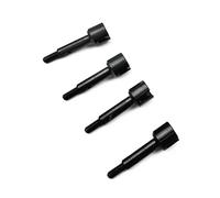 RC Car Accessories Spare Compatible With Wltoys 144001 124019 124018 RC Car Upgrades Parts Spare Accessories 4Pcs Metal Wheel Axle Drive Shaft Cup