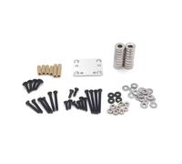 RC Car Accessories Spare Compatible With Wltoys 284131 K969 K989 P929 For Kyosho For MINI-Q 1/28 RC Car Upgrade Parts Body Post Magnet Invisible Fixed Mount(Silver)