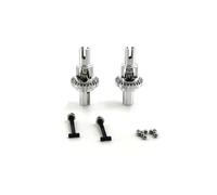 RC Car Accessories Spare Compatible With Wltoys 284161 284010 284131 K989 K979 K969 P929 P939 1/28 RC Car Upgrade Replacement Parts 2pcs Metal Differential(Silver)