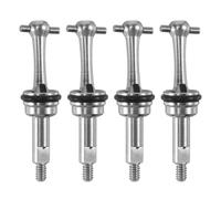 RC Car Accessories Spare Compatible With Wltoys K969 K979 K989 P929 1/28 RC Car Upgrade Parts 4Pcs 2mm Extended Metal CVD For Universal Joint Shaft Transmission