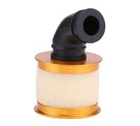 RC Car Air Filter, Sponge Open Aluminium Alloy 1/10 RC Car Air Filter for HSP 94122/188 Car Buggy Truck(Gold)